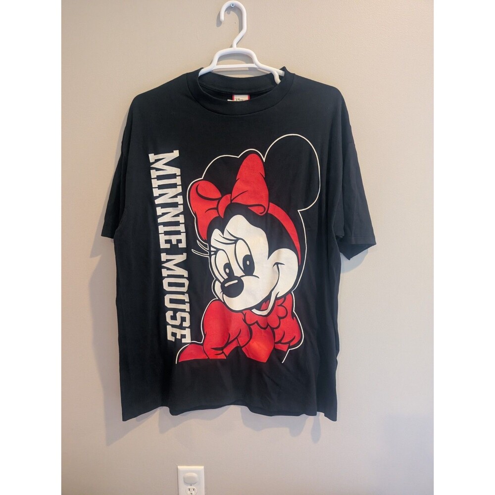 Vintage 90s Disney Parks Minnie Mouse Shirt 4XL Double Sided Made USA XxxxL